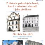 Přednáška Jiřího Klusáčka o genealogii - 26. září